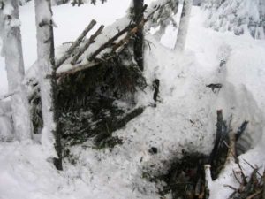 aviation survival lean-to